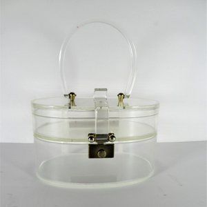 RARE Vintage 1950’s Wilardy Lucite Handbag